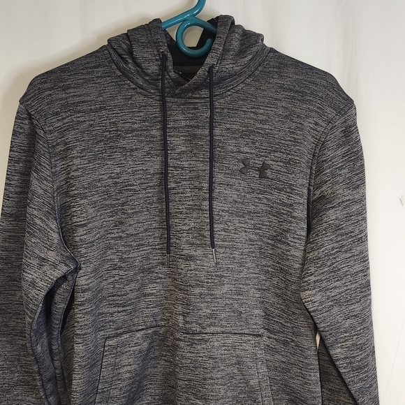 Under Armour Other - Under Armour Loose Cold Gear Hooded Pullover Gray Medium Hoodie Sweatshirt
